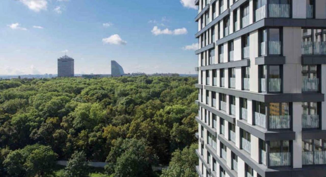 Residence Garden Tower S Balkonem, Garaz Prague Extérieur photo